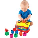 Balde e Blocos de Montar Fisher-Price