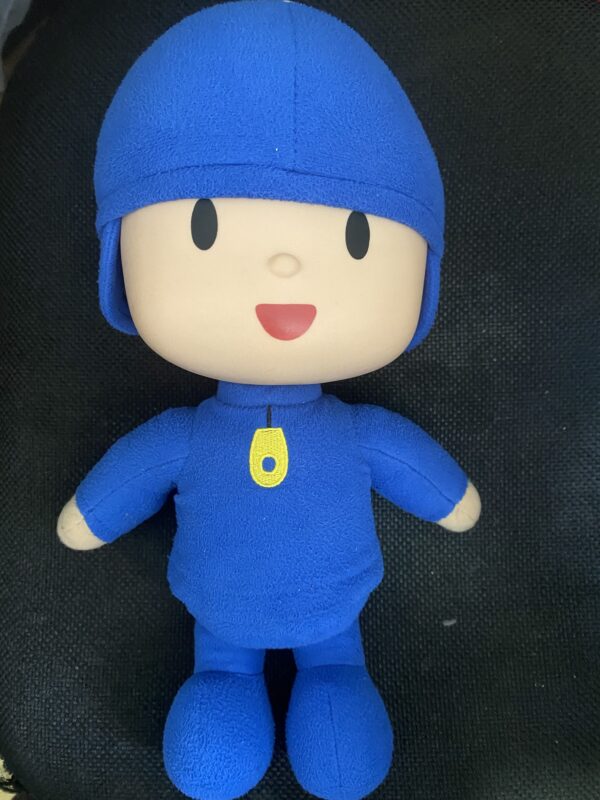 IMG-5531-rotated-600x800 Boneco Pocoyo tecido à venda (bazar / desapego) - Imagem 1