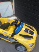 Carro Elétrico Infantil BMW Amarelo Sport Car 12V aluguel