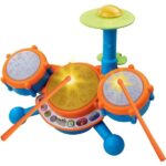 Bateria portátil KidiBeats Kids Drum Set VTech (valor inicial por 15 dias)