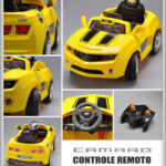 Carro Elétrico Camaro Amarelo Aluguel - Imagem 2
