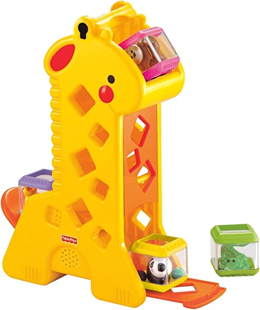 girafa-pick Girafa Pick a Blocks Fisherprice à Venda (Bazar Desapego) - Imagem 1