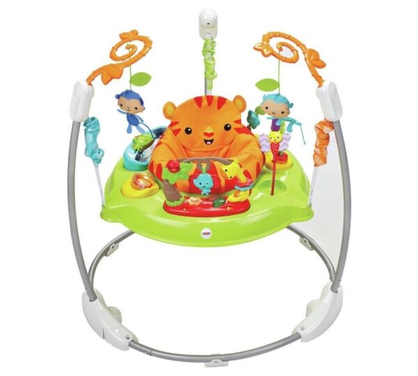 jumper-roar-fisher-price-600x540 Jumperoo Tigre Pula Pula Fisher Price (Roaring) valor inicial 15 dias - Imagem 1