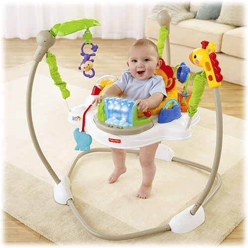 jumperoo-2 Amigos da Floresta Jumperoo Fisherprice pula pula (valor inicial 15 dias) - Imagem 1