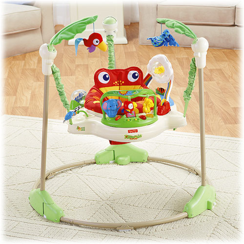 jumperoo-rainforest-1 Jumperoo rainforest Fisher Price (valor inicial 15 dias) - Imagem 1