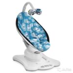 CADEIRA DE DESCANSO E BALANÇO MAMAROO 3.0 – 4 MOMS (estofado azul + extra) Valor inicial 5 dias