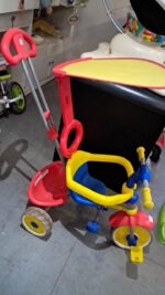 Triciclo Carrinho Velotrol Colorido Promo à venda (bazar / desapego) - Imagem 4